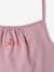 Pack of 3 Basics Tops with Thin Straps, for Girls peach+raspberry pink 