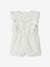 Occasion wear Playsuit in Broderie Anglaise for Babies ecru 