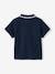 Polo Shirt with Embroidery on the Chest, for Baby Boys Dark Blue 