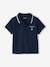 Polo Shirt with Embroidery on the Chest, for Baby Boys Dark Blue 