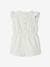 Occasion wear Playsuit in Broderie Anglaise for Babies ecru 