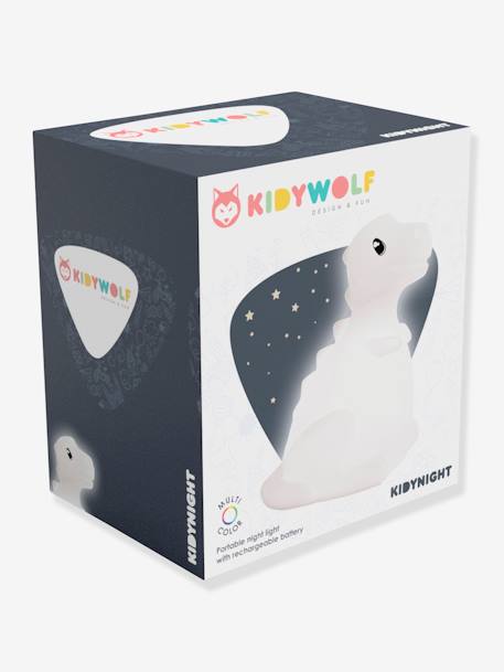 Dino Night Light - Kidynight - KIDYWOLF white 