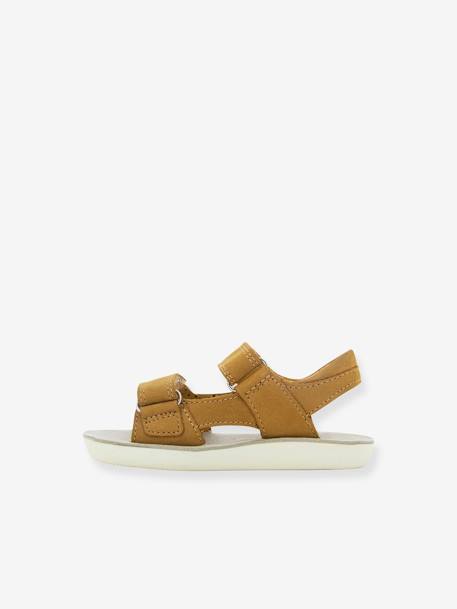 Sandals for Children, Goa Boy by SHOO POM® blue+caramel 