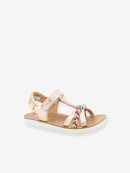 Goa Salome Sandals by SHOO POM® caramel+iridescent copper 