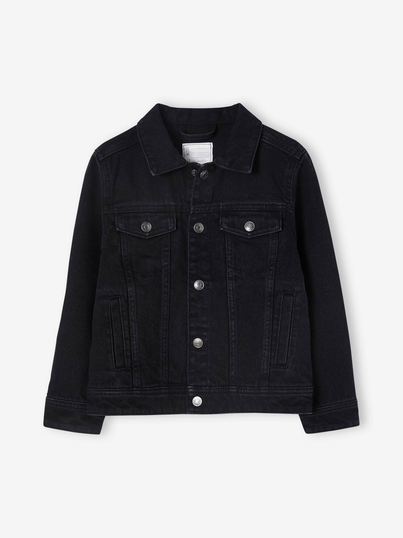 Black jean jacket sales for toddlers