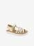 Sandals for Children, Goa Cross by SHOO POM® ecru 