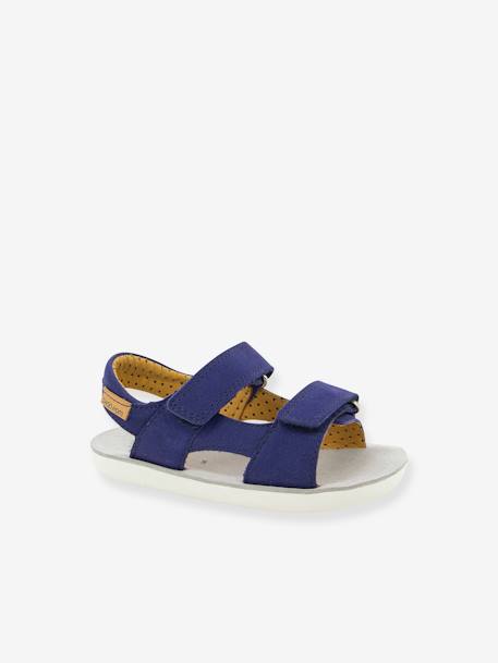 Sandals for Children, Goa Boy by SHOO POM® blue+caramel 