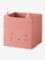 Set of 2 Animals Boxes in Cotton Gauze set pink 