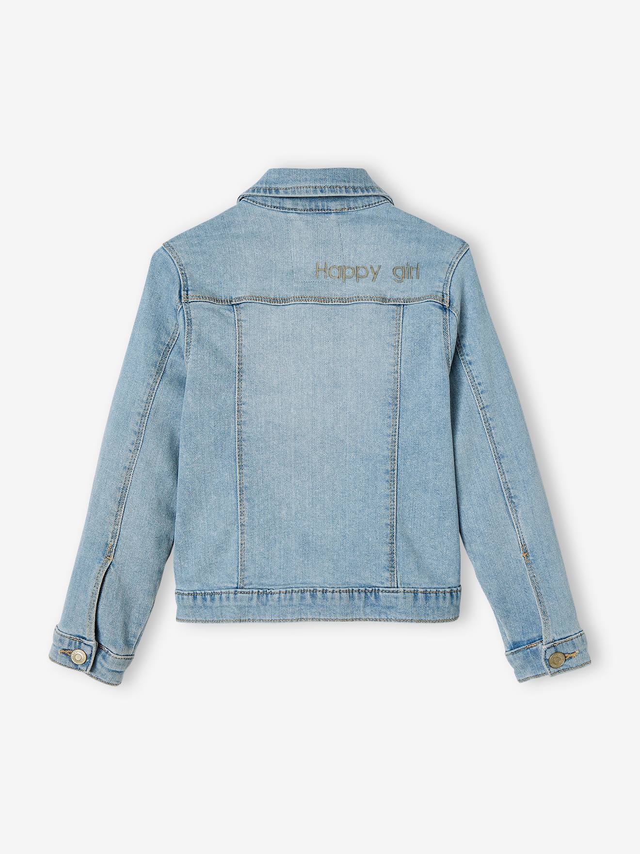 Denim Jacket for Girls - double stone