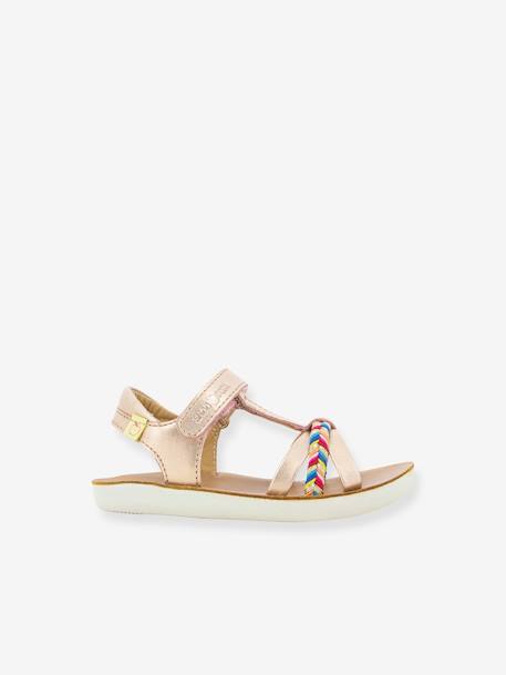 Goa Salome Sandals by SHOO POM® caramel+iridescent copper 