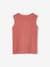 Tank Top for Boys electric blue+marl grey+terracotta 