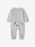 Koala Sleepsuit in Velour, for Babies marl beige+marl grey 