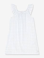 Girls-Nightwear-Short Sleeve Nightie by PETIT BATEAU