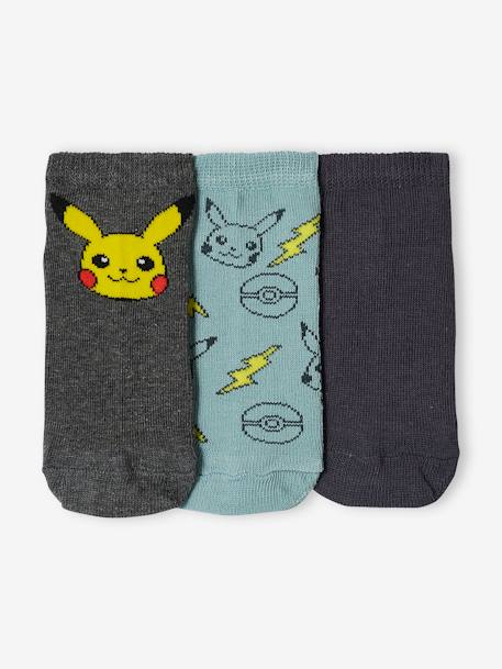 Pack of 3 Pairs of Pokémon® Trainer Socks sage green 