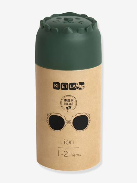 Lion Sunglasses for Children, KI ET LA green 