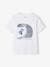 Sequinned T-Shirt for Boys ecru+marl grey 