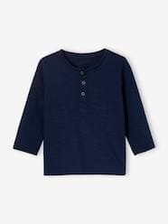 Baby-Grandad-Style Long-Sleeved Top for Baby Boys