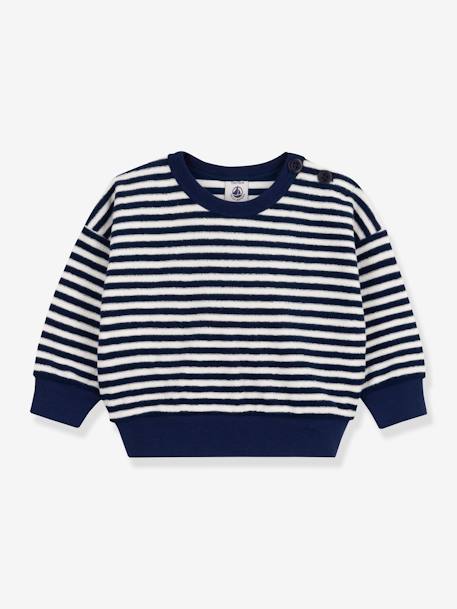 Sweatshirt by PETIT BATEAU blue 