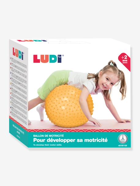 Motor Skills XXL Ball, LUDI yellow 