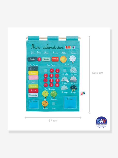 Basic LUDI calendar blue+rose 