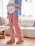 Printed Fluid Wide-Leg Trousers, for Maternity sandy beige+terracotta 