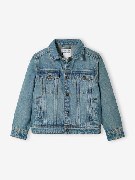 Revamped Denim Jacket, for Boys Denim Blue 