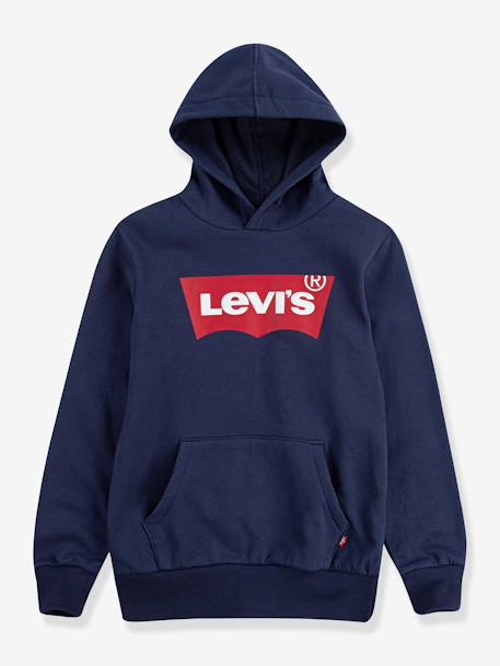 Hoodie, LEVI'S® Batwing Screenprint blue+red 