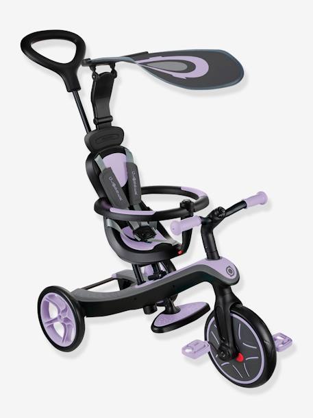 4-in-1 Progressive Tricycle by GLOBBER Blue+lilac 