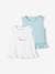 Pack of 2 Tops with Ruffle for Babies sky blue 