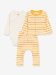 -3-Piece Ensemble in Organic Cotton for Newborn Babies, by PETIT BATEAU