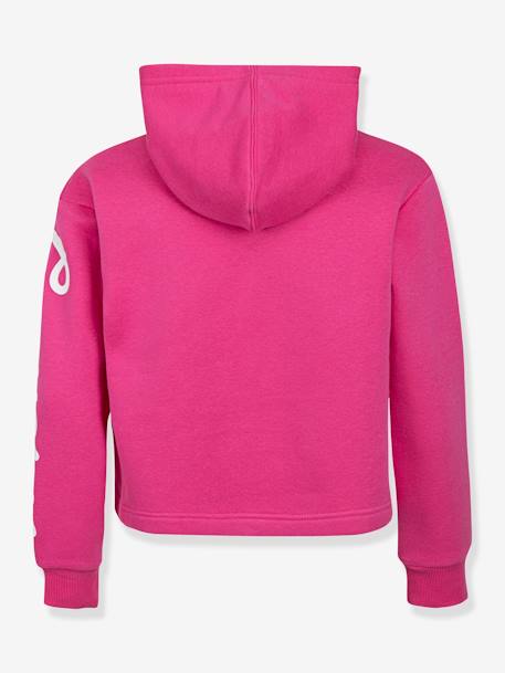 Hooded Sweatshirt, Chuck Patch Cropped Hoodie by CONVERSE rose 