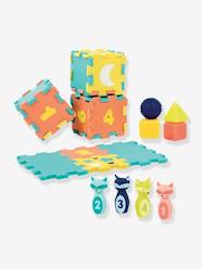 Toys-Baby & Pre-School Toys-Bowling & Shapes Activity Mat, by LUDI