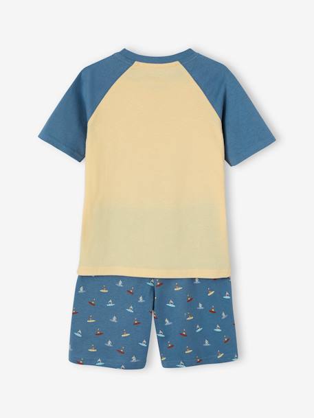 Pack of 2 'Summer Surf' Pyjamas for Boys denim blue 