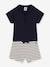 2-Piece Ensemble for Newborn Babies, PETIT BATEAU blue 