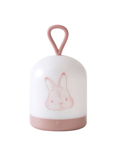 Portable Night Light, Rabbit PINK LIGHT SOLID WITH DESIGN 