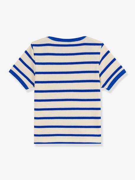 Short Sleeve T-Shirt by PETIT BATEAU beige 