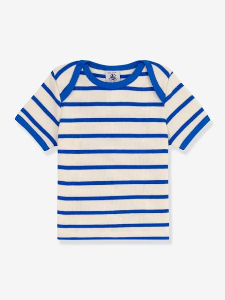 Short Sleeve T-Shirt by PETIT BATEAU beige 