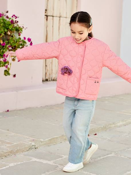 Padded Jacket for Girls blush 