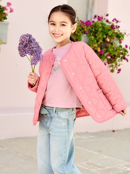 Padded Jacket for Girls blush 