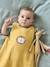 Summer Special Sleeveless Baby Sleeping Bag, Animals ochre 