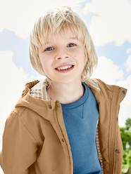 Boys-Coats & Jackets-Lightweight Parka with Hood for Boys