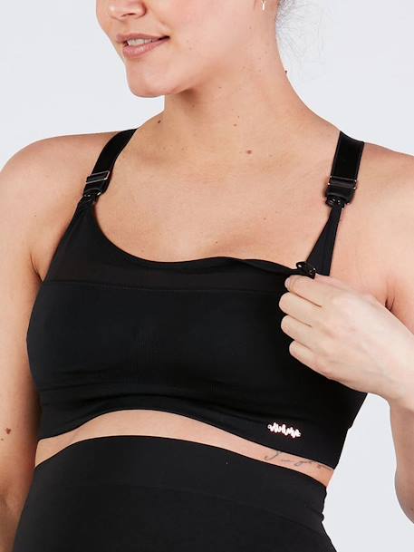 Sports Bra, Maternity & Nursing Special, Woma by CACHE COEUR black 