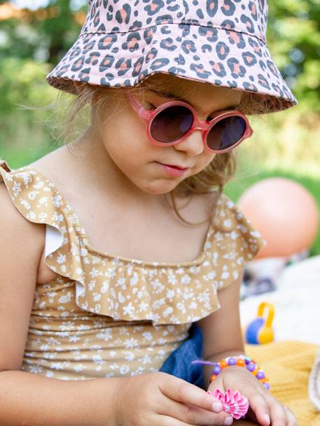 Woam Sunglasses for Children, by KI ET LA dark brown+green+rose+sky blue 