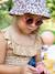 Woam Sunglasses for Children, by KI ET LA dark brown+green+rose+sky blue 