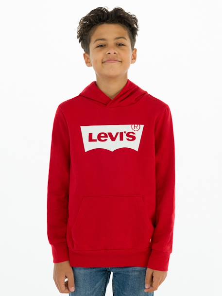 Hoodie, LEVI'S® Batwing Screenprint blue+red 