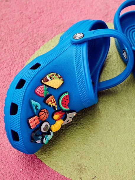 Classic Clog K for Kids, by CROCS(TM) blue+BLUE DARK SOLID+PINK LIGHT SOLID+RED MEDIUM SOLID+rose 