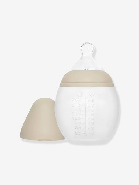 BibRond 240ml Baby Bottle by ELHEE Beige+red 