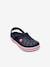 Crocband Clog T for Babies, by CROCS(TM) BLUE LIGHT SOLID+navy blue+PINK LIGHT SOLID+RED MEDIUM SOLID 