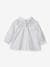 Smocked Blouse for Babies, by CYRILLUS white 