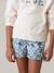 Shorts in Liberty® Fabric by Cyrillus, for Girls printed white 